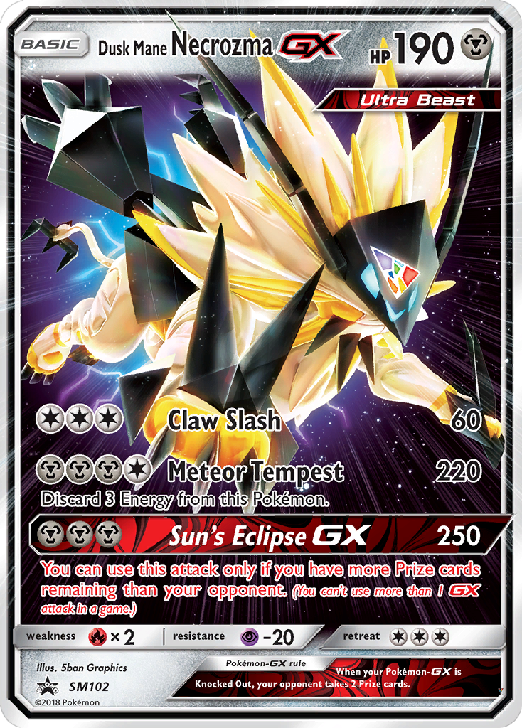 Dusk Mane Necrozma GX