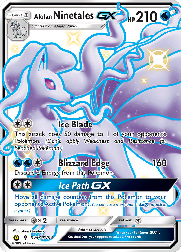 Alolan Ninetales GX