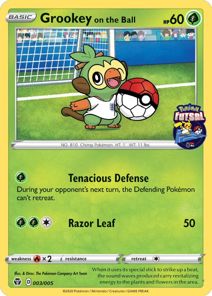 Grookey on the Ball