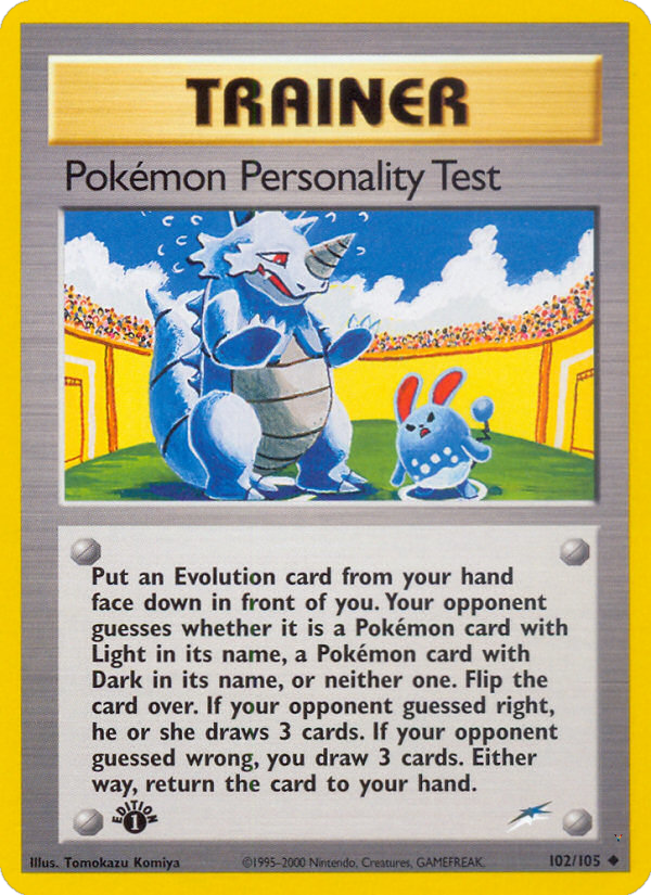 Pokémon Personality Test