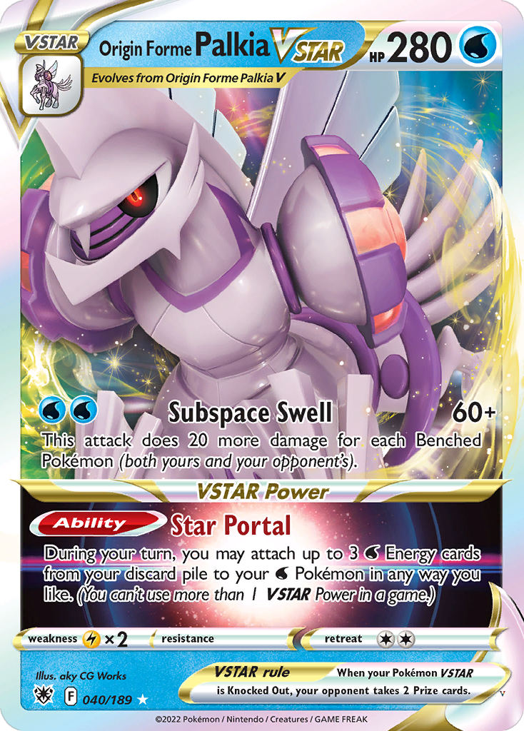 Origin Forme Palkia VSTAR