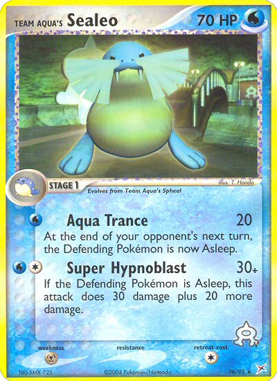 Team Aqua's Sealeo