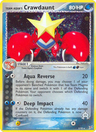 Team Aqua's Crawdaunt