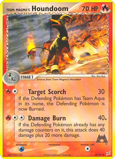 Team Magma's Houndoom