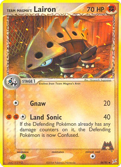 Team Magma's Lairon