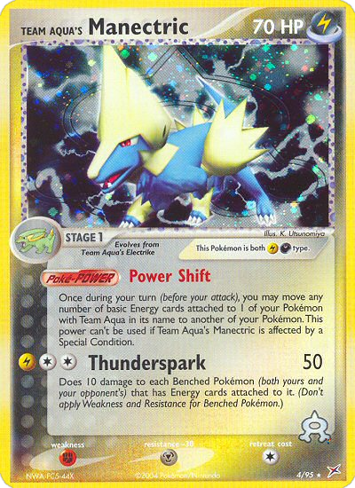 Team Aqua's Manectric