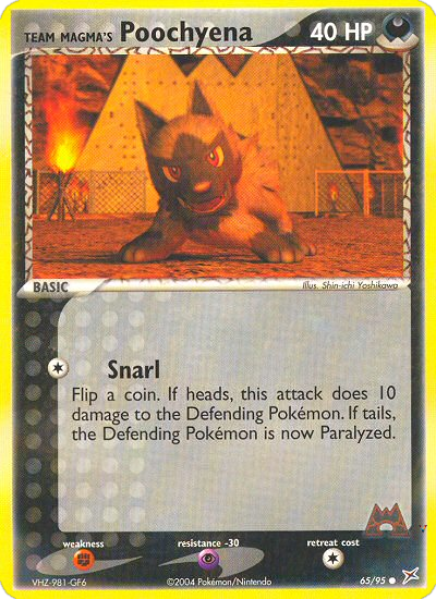 Team Magma's Poochyena