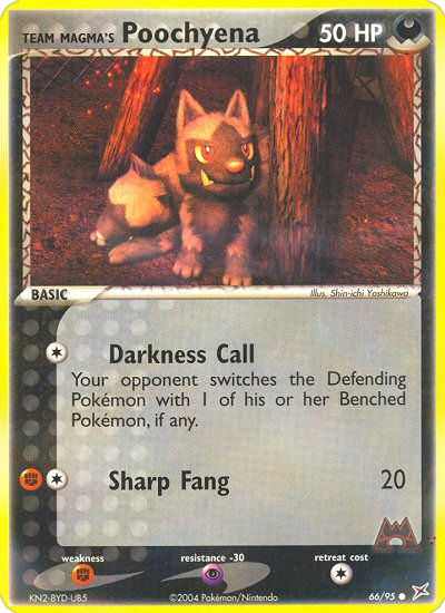 Team Magma's Poochyena