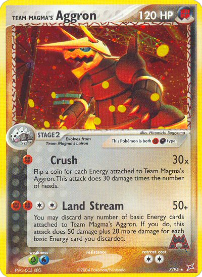 Team Magma's Aggron