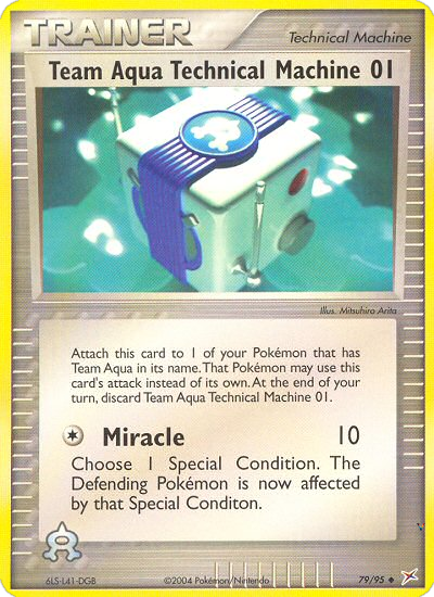 Team Aqua Technical Machine 01