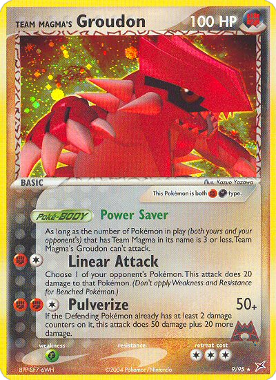 Team Magma's Groudon