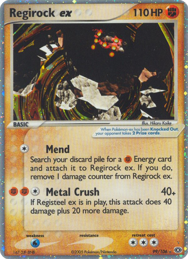 Regirock ex