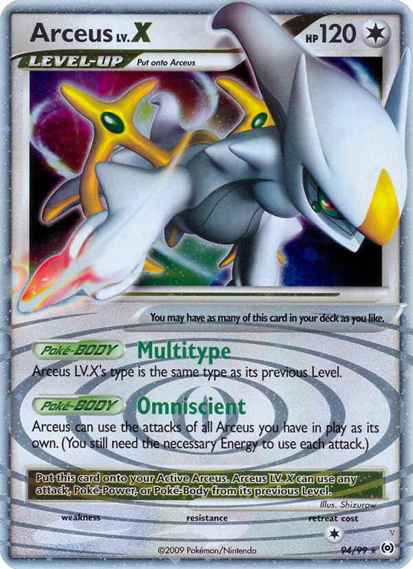 Arceus LV.X