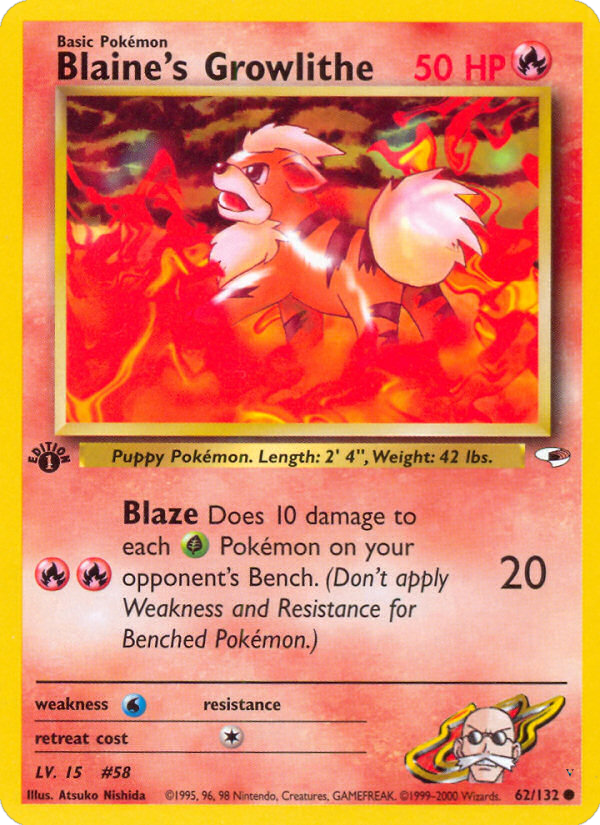 Blaine's Growlithe