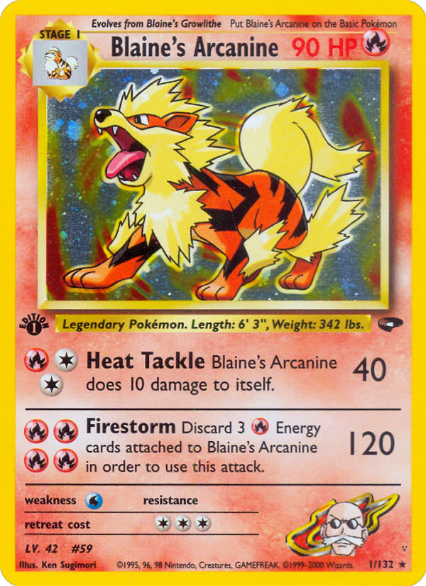 Blaine's Arcanine