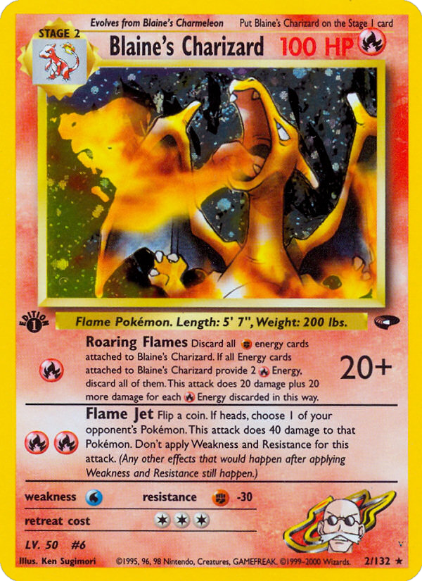 Blaine's Charizard