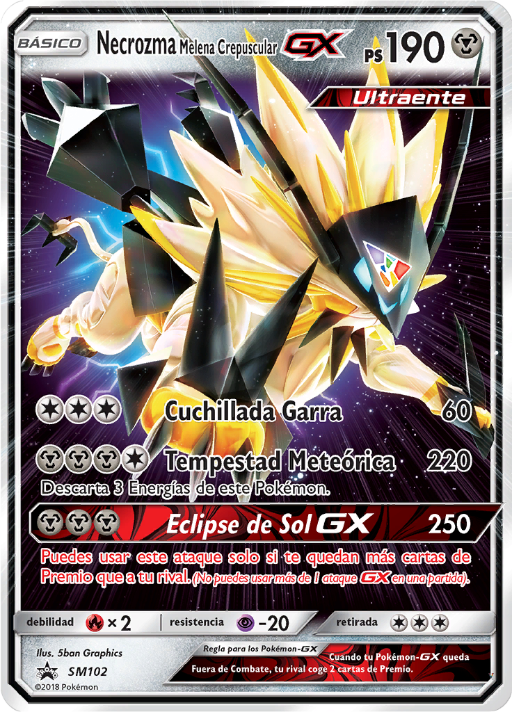 Necrozma Melena Crepuscular GX