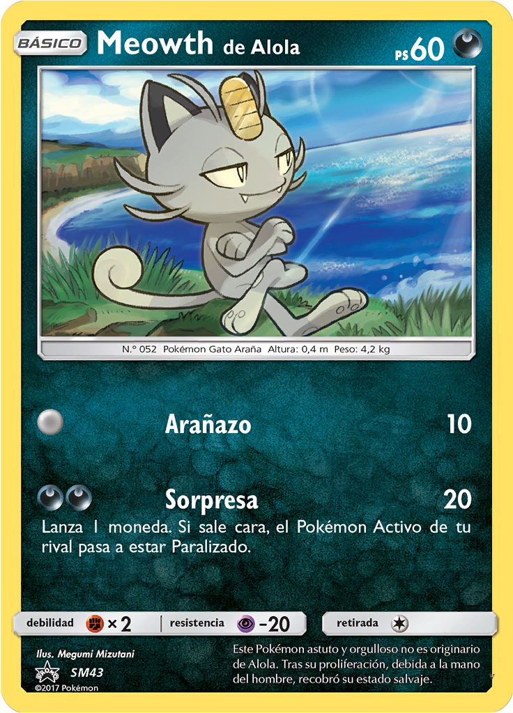Meowth de Alola