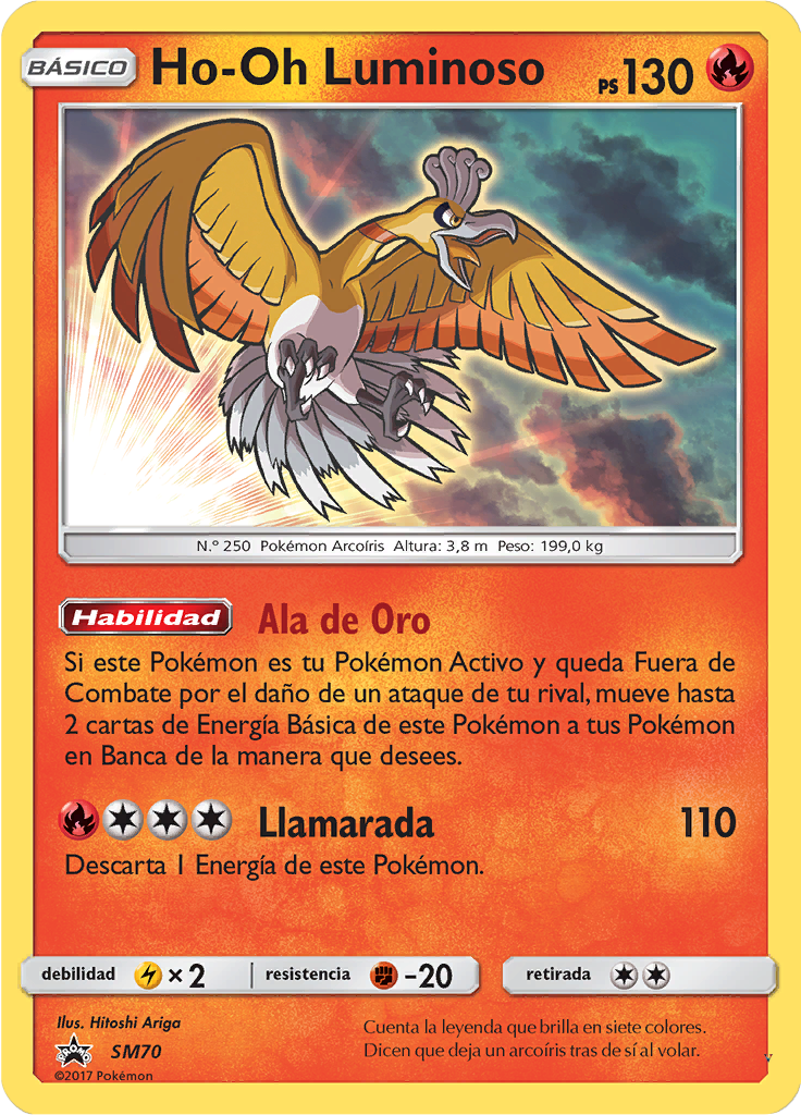 Ho-Oh Luminoso