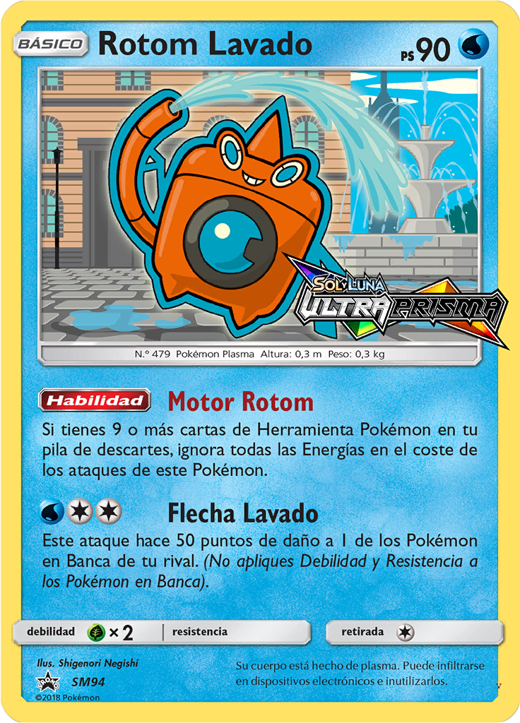 Rotom Lavado