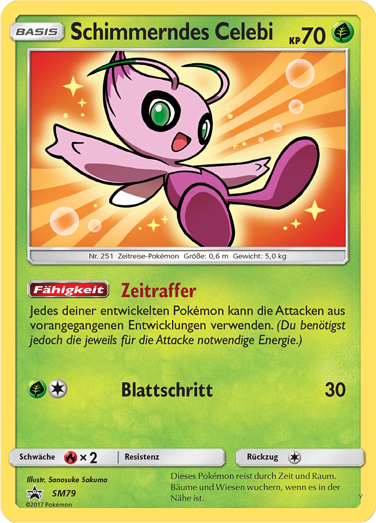 Schimmerndes Celebi