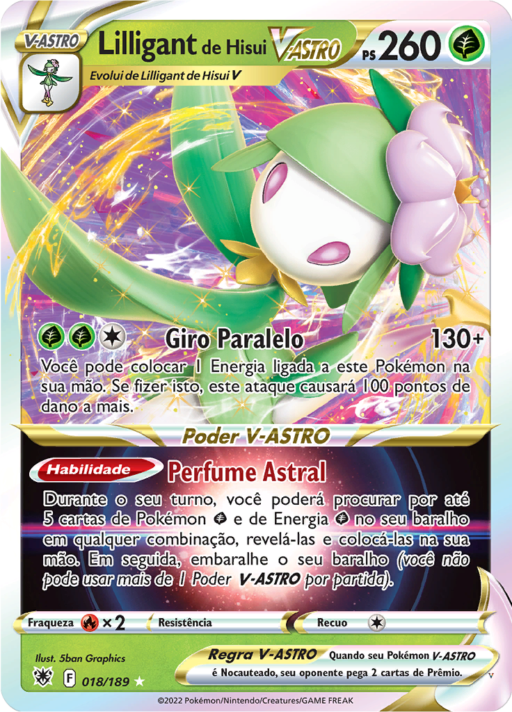 Lilligant de Hisui V-ASTRO