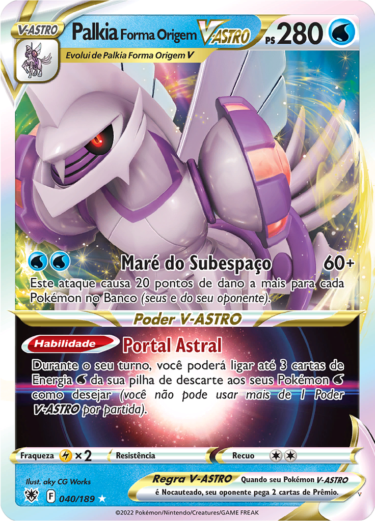Palkia Forma Origem V-ASTRO