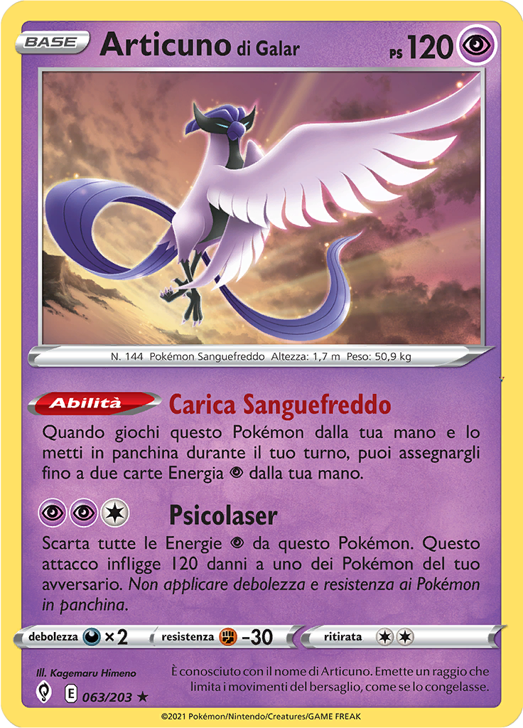 Articuno di Galar